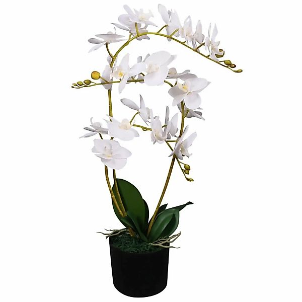 Künstliche Orchidee Mit Topf 65 Cm Weiß günstig online kaufen