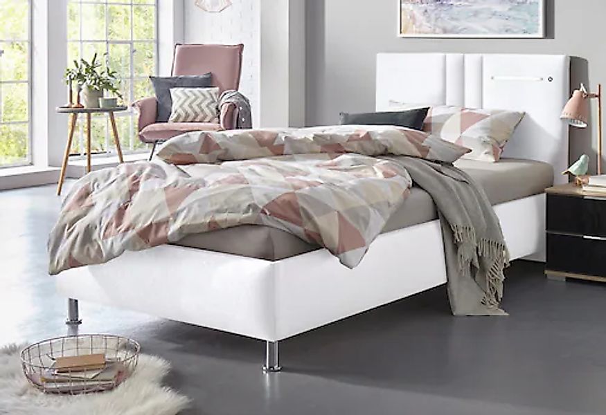 Westfalia Schlafkomfort Polsterbett »Elba« wahlweise mit LED-Beleuchtung günstig online kaufen