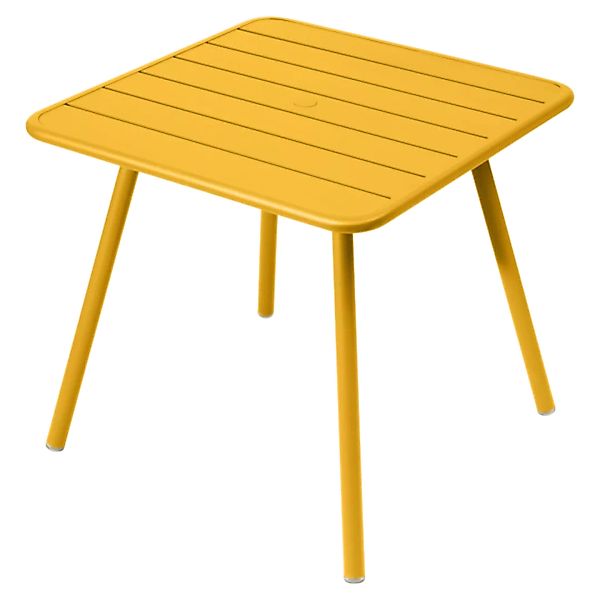 Luxembourg Tisch 80x80 4-Beine Honig (neue Farbstruktur) günstig online kaufen