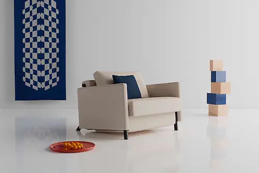 INNOVATION LIVING ™ Sessel »CUBED 90 mit Armlehnen, Schlafsessel Breite 104 günstig online kaufen