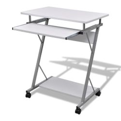 vidaXL Schreibtisch Computertisch Computerwagen PC Tisch günstig online kaufen