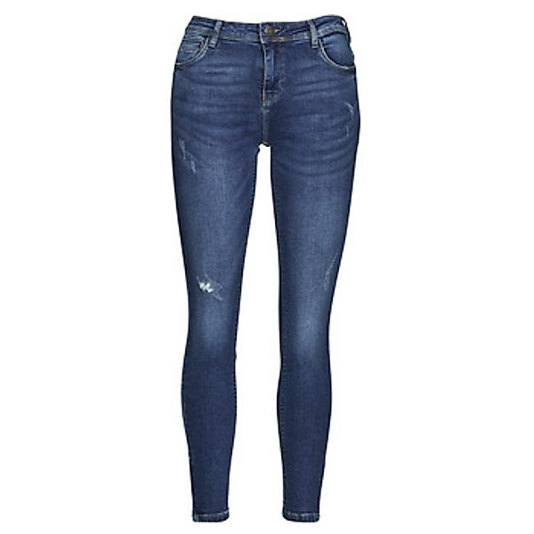 Noisy May Damen Jeans NMKIMMY NW ANK DART AZ157 Slim Fit Blau Medium Blue D günstig online kaufen