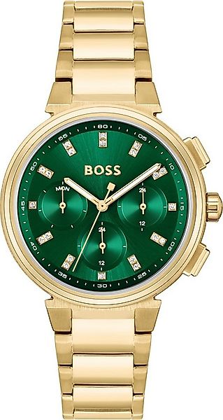 BOSS Multifunktionsuhr ONE 1502679, Quarzuhr, Damenuhr, Armbanduhr, Glaskri günstig online kaufen