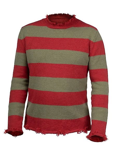 Maskworld Kostüm Freddy Nightmare Pullover Halloween Kostüm Herren, Hochwer günstig online kaufen