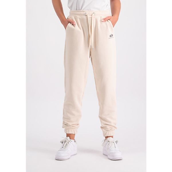 Alpha Industries  Hosen Basic Jogger SL W - jet stream white günstig online kaufen