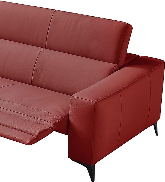 Egoitaliano Ecksofa "Edith, Designsofa mit hohem Sitzkomfort, L-Form", inkl günstig online kaufen