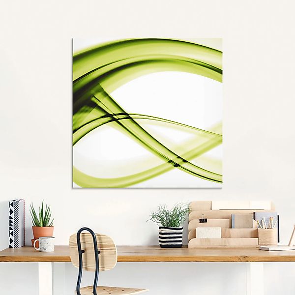 Artland Glasbild "Abstrakte Komposition", Gegenstandslos, (1 St.), in versc günstig online kaufen