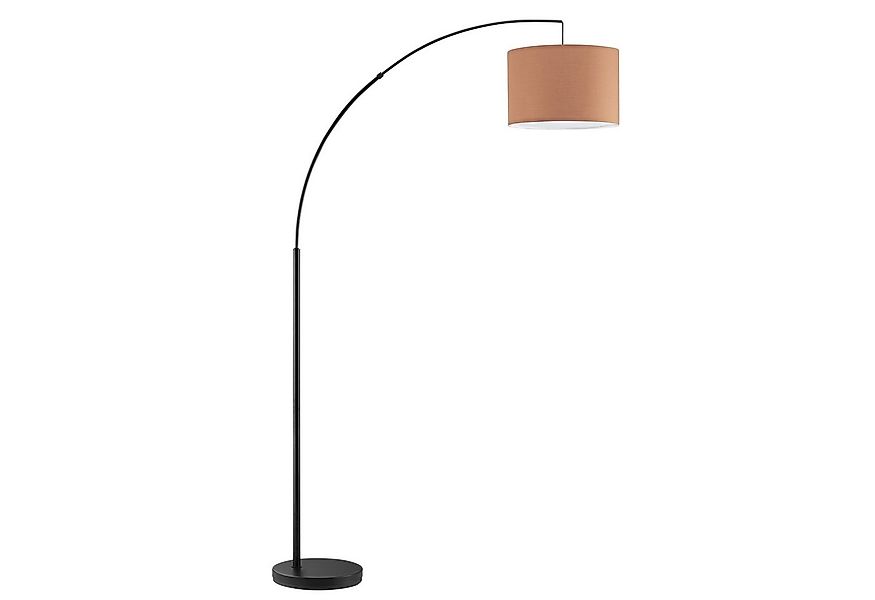 OTTO home Stehlampe Stellan, Ein-/Ausschalter, ohne Leuchtmittel, Bogenlamp günstig online kaufen
