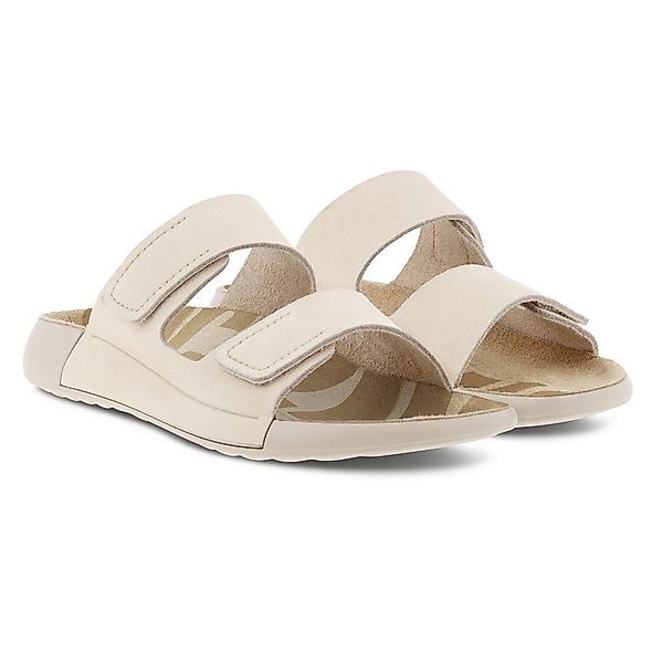 Ecco Cozmo Flat limestone Damen Sandale günstig online kaufen