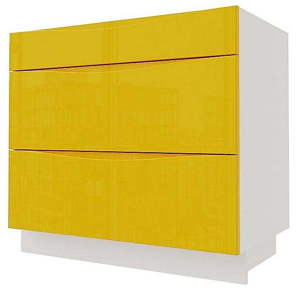 Feldmann-Wohnen Unterschrank Napoli (Napoli, 1-St) 90cm Front- & Korpusfarb günstig online kaufen