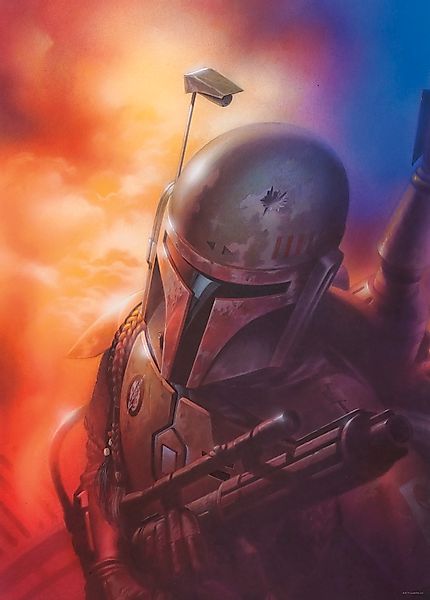 Komar Bild "Star Wars Classic Mandalorian", Star Wars, (1 St.), Wandbild zu günstig online kaufen