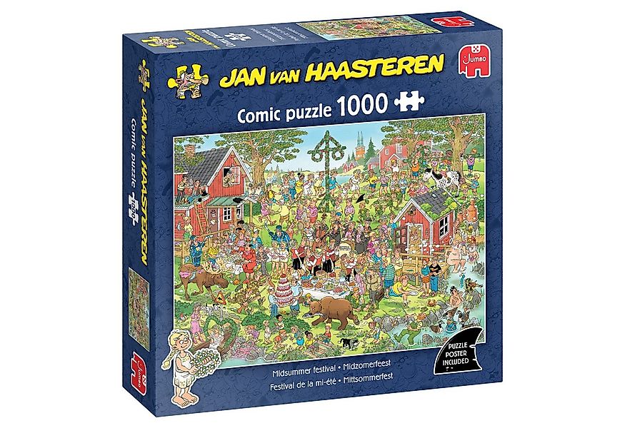 Jan van Haasteren Puzzle Jan van Haasteren Mittsommerfest, 1000 Teile Puzzl günstig online kaufen