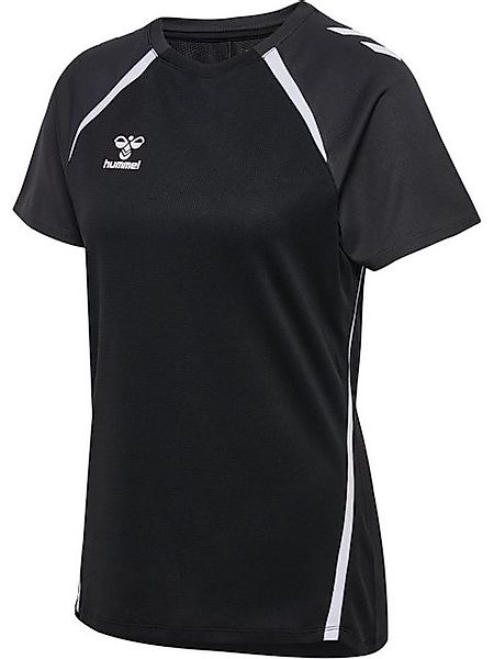 hummel Kurzarmshirt hmlLEAD 2.0 JERSEY S/S WOMAN BLACK/ASPHALT günstig online kaufen