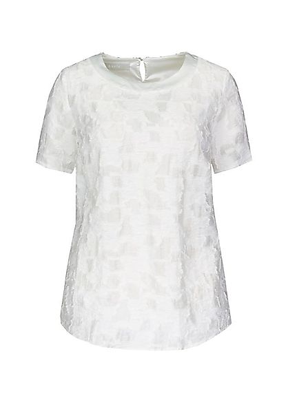 bianca Kurzarmshirt –Kurzarm-Shirtbluse mit Satindetail Seitenschlitze, günstig online kaufen