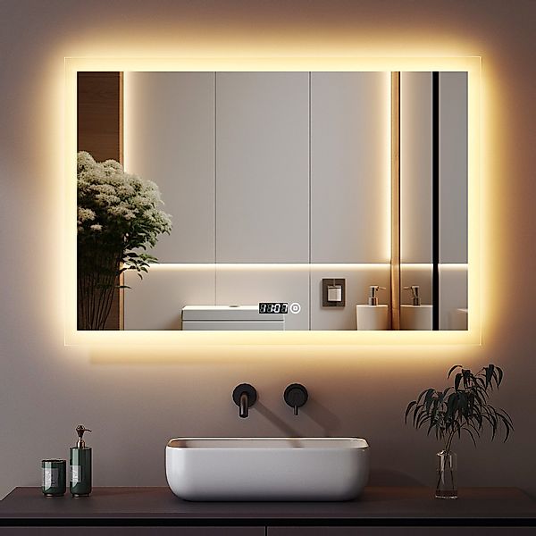 WDWRITTI Wandspiegel Led Badspiegel 80x60 mit günstig online kaufen