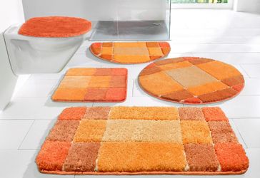 my home Badematte "Pia, Badvorleger, Badezimmer Teppich" Höhe 20 mm rutschh günstig online kaufen