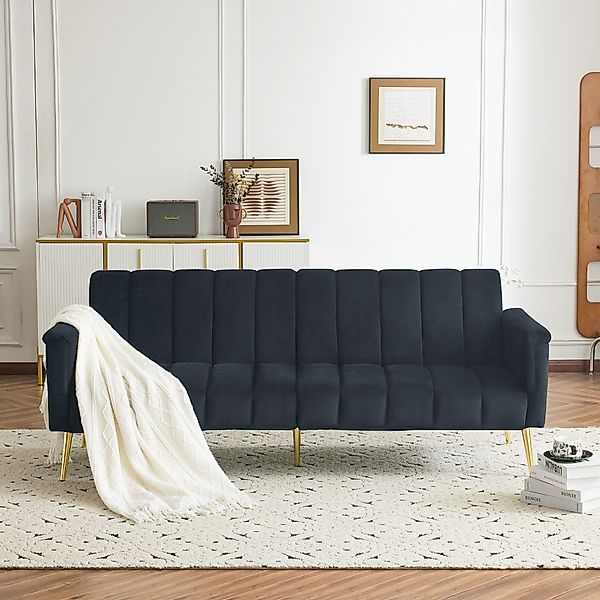 MODFU Schlafsofa Funktionsbett,Samtstoff,klappbares Schlafsofa, Vielseitige günstig online kaufen