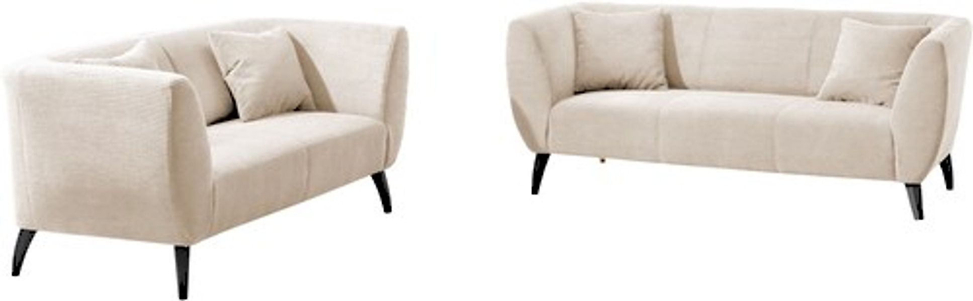 INOSIGN Polstergarnitur »Colori« Set, 3-Sitzer und 2-Sitzer, 2 Stk. tlg. au günstig online kaufen