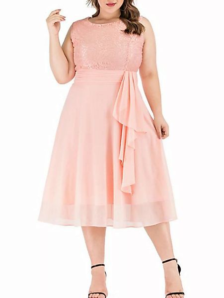 ZWY Abendkleid Damen Partykleid Bankett Kleid Hochzeitskleid Spitzenkleid ( günstig online kaufen