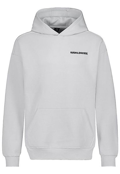 SUBLEVEL Hoodie mit Weltmotiv und Kängurutasche Sweat WORLDWIDE günstig online kaufen