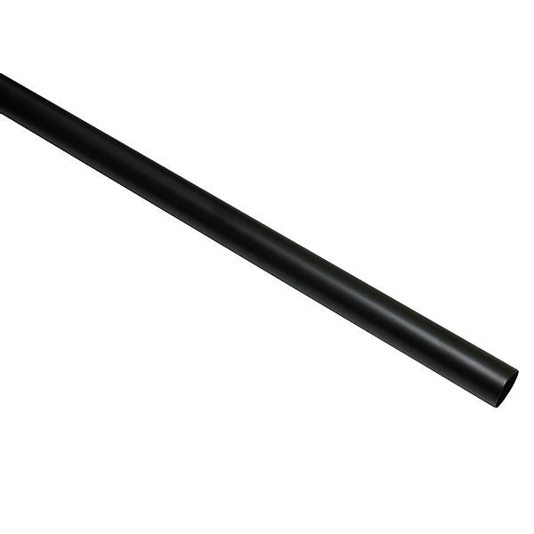Gardinia Gardinenstange Denver Ø 25 mm 200 cm Schwarz Matt günstig online kaufen