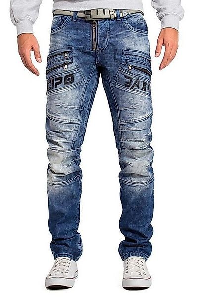 Cipo & Baxx Regular-fit-Jeans Hose BA-CD491 Blau W34/L32 (1-tlg) mit divers günstig online kaufen