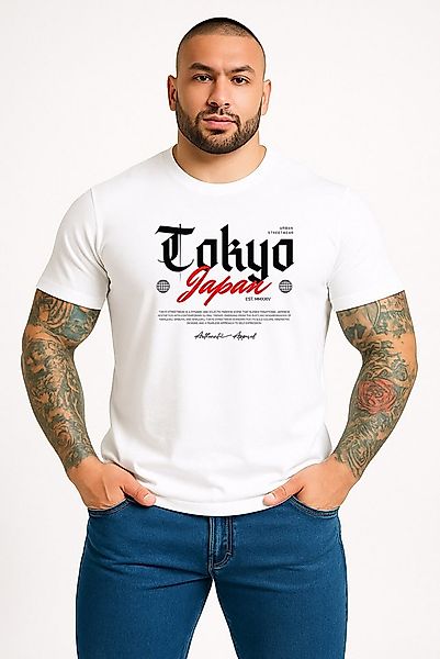 Banco T-Shirt Herren „Tokyo Japan“ – Urban Streetwear mit Frontprint Sommer günstig online kaufen