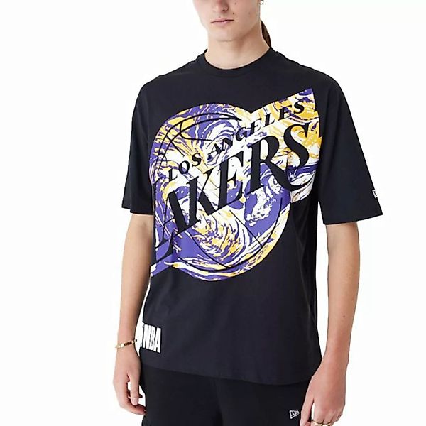 New Era Print-Shirt NBA Oversized INFILL Los Angeles Lakers günstig online kaufen