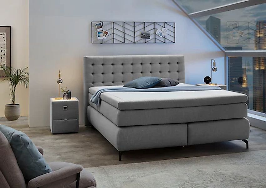 Jockenhöfer Gruppe Boxspringbett »Jessica«, mit Topper, erhältlich in der G günstig online kaufen