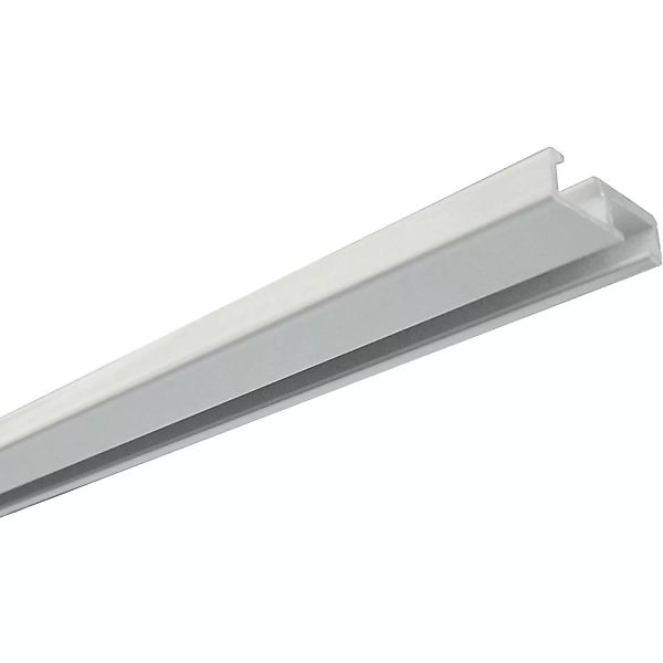 Gardinia Aluminium-Vorhangschiene 1-läufig Weiß 250 cm günstig online kaufen