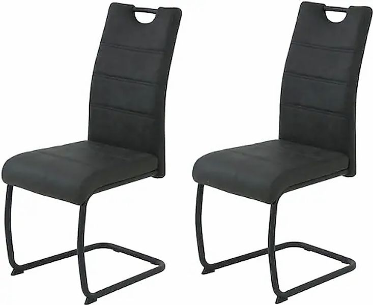 HELA Freischwinger »DUNJA«, (Set), 2 St., Schwingstuhl; Vintage Optik; mit günstig online kaufen