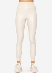 SASSYCLASSY Lederhose Highwaist Thermoleggings Damen in günstig online kaufen