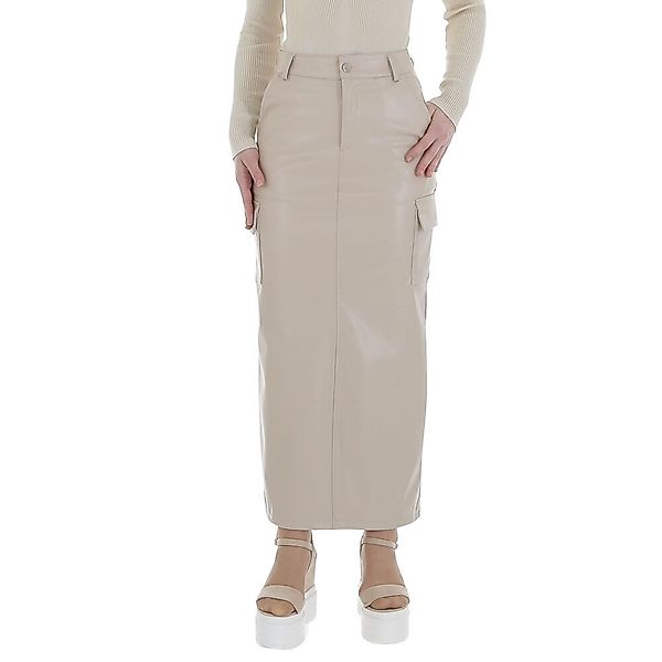 Ital-Design Lederimitatrock Damen Elegant (86365165) Stretch günstig online kaufen