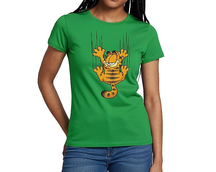 Spreadshirt T-Shirt Garfield Kratzer Frauen T-Shirt (1-tlg) günstig online kaufen