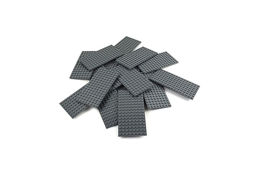 LEGO® LEGO® 8x16 Platten Bauplatten Dunkelgrau - 92438 NEU! Menge 10x Spiel günstig online kaufen