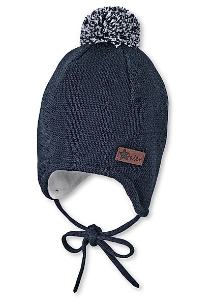 Sterntaler® Strickmütze Bommelmütze (1-St) mit Bindebänder günstig online kaufen
