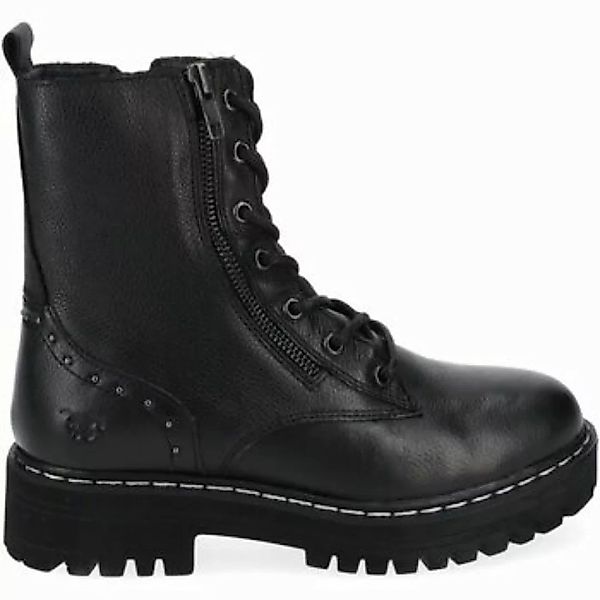 Mustang Shoes Schnürstiefelette "Mustang Shoes Stiefelette Leder" günstig online kaufen