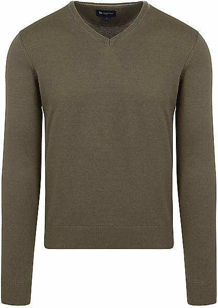Suitable Respect Pullover Vinir Olivgrün - Größe XL günstig online kaufen