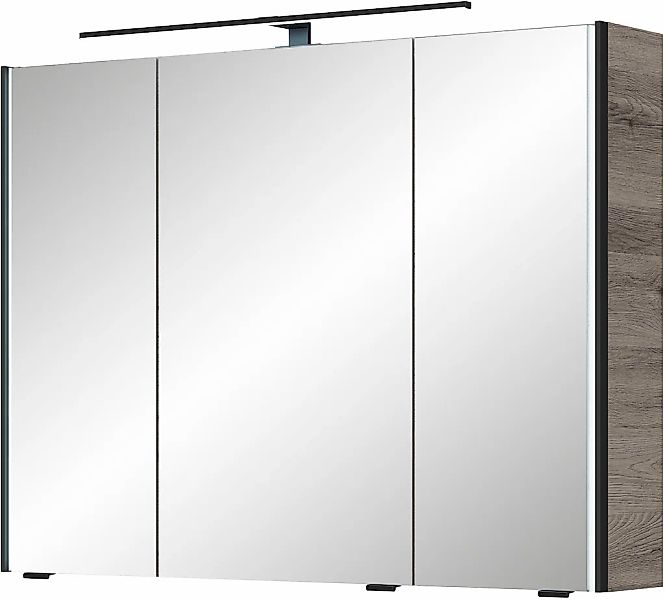 Saphir Spiegelschrank "Serie 7045 Badezimmer-Spiegelschrank inkl. LED-Beleu günstig online kaufen