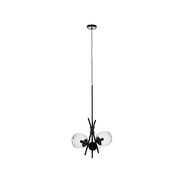 Lucande Pendelleuchte Sotiana 9639643 Design Modern in Schwarz aus Metall 3 günstig online kaufen