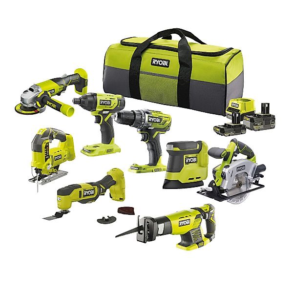 Ryobi Elektrowerkzeug-Set 18 V ONE+ Combo günstig online kaufen