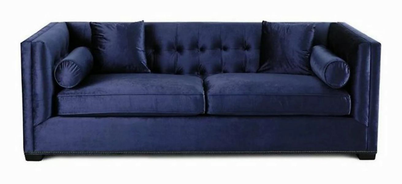 Xlmoebel Sofa Grünes Stoff-Sofa Chesterfield-Design für das Wohnzimmer mit günstig online kaufen