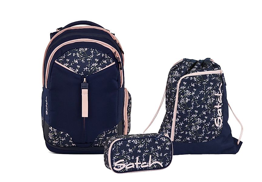 Satch Schulranzen Schulrucksack-Set MATCH Bloomy Breeze günstig online kaufen