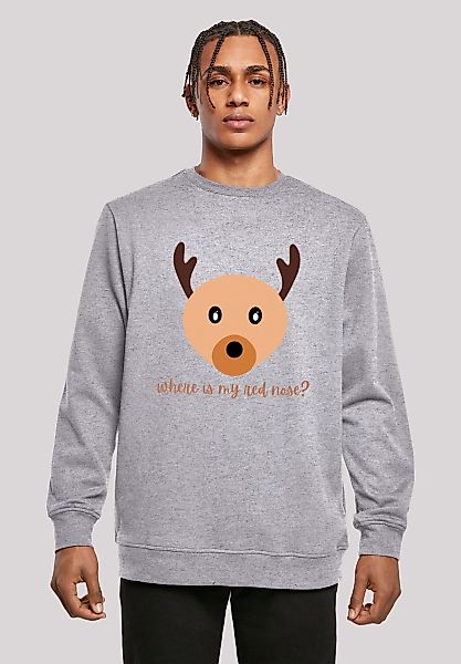 F4NT4STIC Kapuzenpullover "Red Nose Weihnachten", Print günstig online kaufen