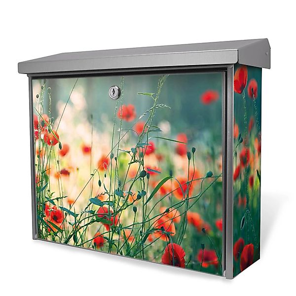 Banjado Briefkasten Edelstahl 38.5x31.5x12cm Ohne Zeitungsfach Inkl. Montag günstig online kaufen