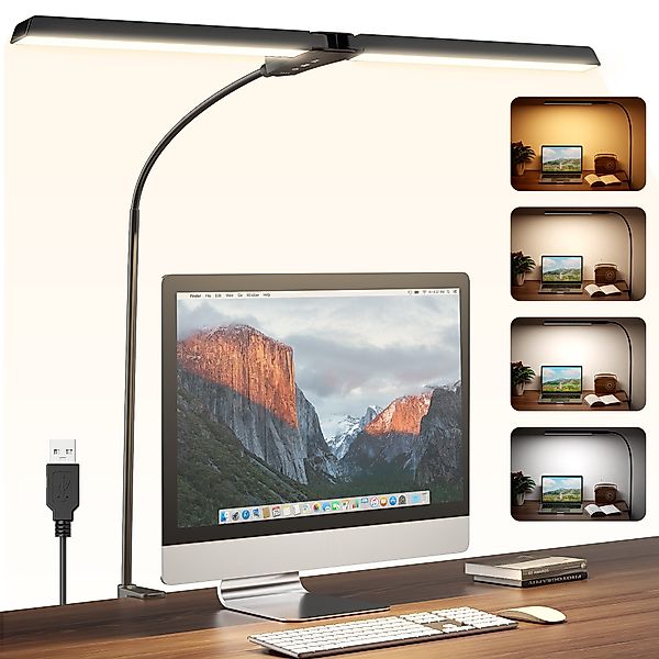 Elegear LED Schreibtischlampe LED Schreibtischlampe Dimmbar günstig online kaufen
