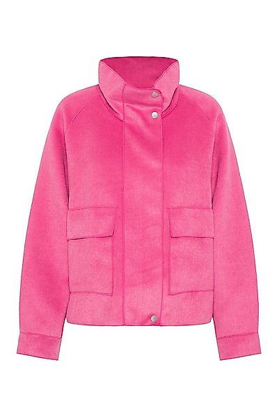 SENSES.THE LABEL Kurzjacke mit verstellbaren Druckknopfriegeln am Ärmel günstig online kaufen