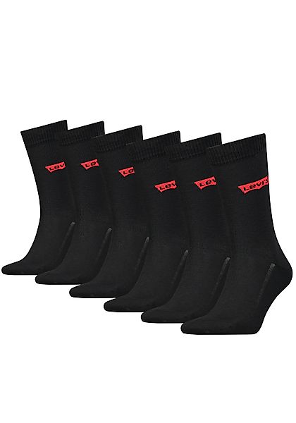 Levis Socken Packung, 6 Stk. tlg. mit breitem Logobund günstig online kaufen
