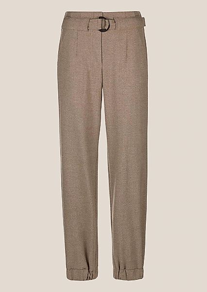 MADELEINE Cargohose "Cargo-Pants Lässige Damenhose mit Gürtel und Gummisaum günstig online kaufen