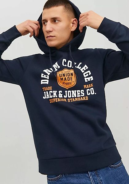Jack & Jones Kapuzensweatshirt LOGO SWEAT HOOD günstig online kaufen